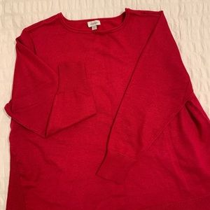 Avenue NWT Red Sweater, beautiful with no flaws